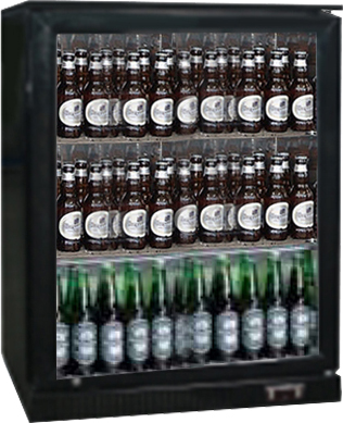 Single Door Back Bar